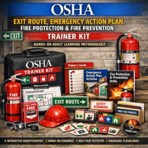 Exit Routes, EAP, Fire Prevention & Protection Trainer Kit